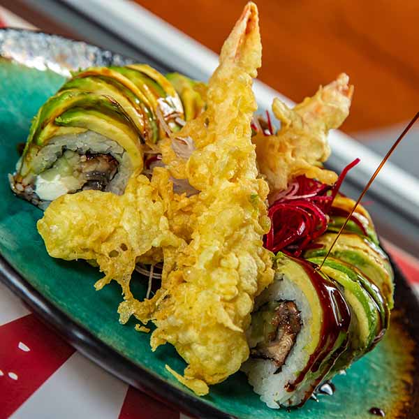 Sushi central Kamikaze Roll